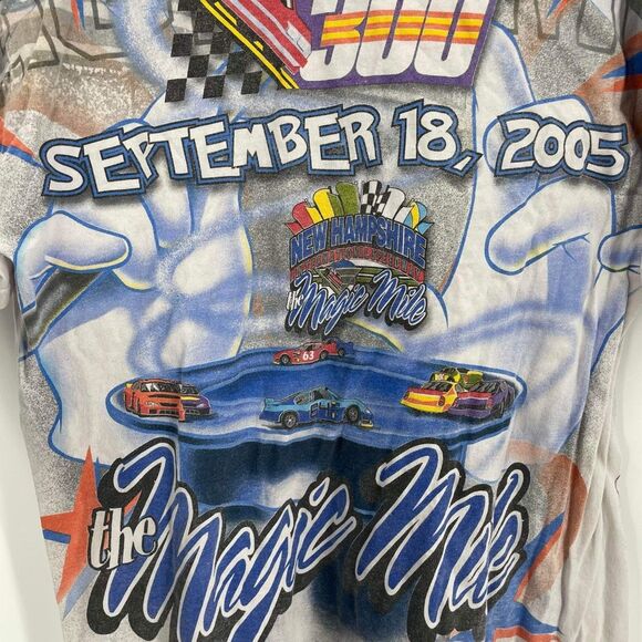 Chase Men's Y2K Magic Mile Sylvania 300 All Over Graphic T-Shirt Size M NASCAR - Picture 3 of 11